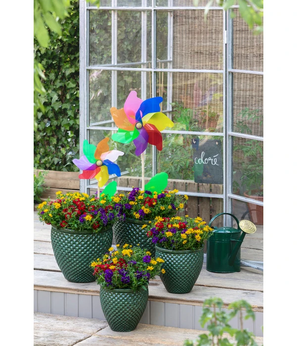 Zink-Gießkanne, 9 L, Grün 6 Zink-Gießkanne, 9 L, Grün – Bild 4