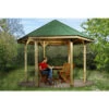 Weka Pavillon 656 Gr. 1, Ca. B326/H295/T376 Cm -Garten Umfassend Geschäft 1505346 WE FS 001 GARTENLAUNORDERNEY1GR1