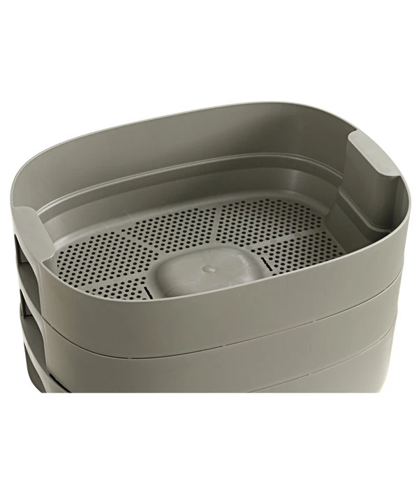 Urbalive Kunststoff-Wurmkomposter, Ca. B50,5/H60,5/T38,3 Cm 5 Urbalive Kunststoff-Wurmkomposter, Ca. B50,5/H60,5/T38,3 Cm – Bild 3