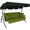 Angerer Hollywoodschaukel Trend Joy Apfelgrün, 3-Sitzer -Garten Umfassend Geschäft 1690148 WE FS 001 TrendJoyHollywoodschaukel