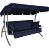 Angerer Hollywoodschaukel Trend Joy Marineblau, 3-Sitzer -Garten Umfassend Geschäft 1690296 WE FS 001 TrendJoyHollywoodschaukel
