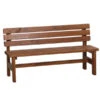Holzbank Tessin, 3-Sitzer -Garten Umfassend Geschäft 1746684 WE FS 001 BankTessin150