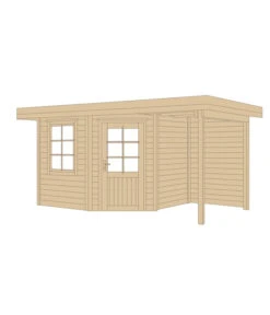 Weka Designhaus 213 A Gr.1, Ca. B442/H237/T278 Cm 7 Weka Designhaus 213 A Gr.1, Ca. B442/H237/T278 Cm -Garten Umfassend Geschäft 1809821 WE DE 002 BBH28MMFIDES2GR1NATUR