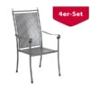 MWH Stapelsessel Excelsior, 4er Set -Garten Umfassend Geschäft 1897685 WE FS 001 ExcelsiorStapelstuhl