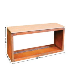 Palatino Cortenstahl-Kaminholzlager Woodpecker PRO -Garten Umfassend Geschäft 2015329 WE BG 001 PalatinoKaminholzlagerWPPRO100