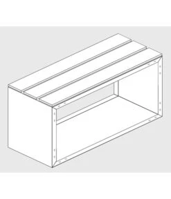 Palatino Cortenstahl-Kaminholzlager Woodpecker PRO -Garten Umfassend Geschäft 2015329 WE DE 001 PalatinoKaminholzregalBankWPPro100