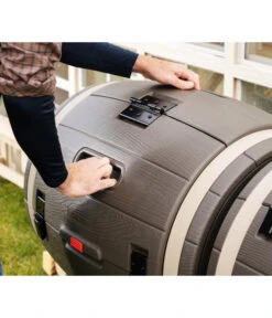 Lifetime Trommelkomposter 380 L, Ca. B165/H109/T79 Cm -Garten Umfassend Geschäft 2024354 WE MO 003 TrommelkompostBraun380L