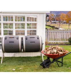 Lifetime Trommelkomposter 380 L, Ca. B165/H109/T79 Cm -Garten Umfassend Geschäft 2024354 WE MO 004 TrommelkompostBraun380L