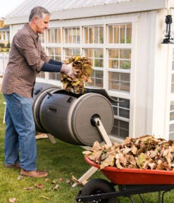 Lifetime Trommelkomposter 380 L, Ca. B165/H109/T79 Cm -Garten Umfassend Geschäft 2024354 WE MO 005 TrommelkompostBraun380L