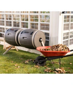 Lifetime Trommelkomposter 380 L, Ca. B165/H109/T79 Cm -Garten Umfassend Geschäft 2024354 WE MO 007 TrommelkompostBraun380L
