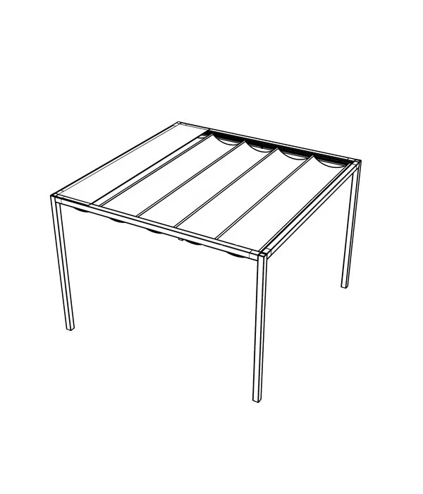 Siena Garden Schattenmanufaktur® Pergola Basis Libera, Ca. B315/H217/T315 Cm 15 Siena Garden Schattenmanufaktur® Pergola Basis Libera, Ca. B315/H217/T315 Cm – Bild 13