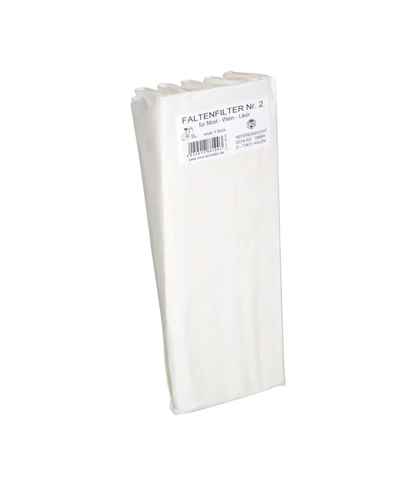 Vina Faltenfilter, 5er-Set 3 Vina Faltenfilter, 5er-Set