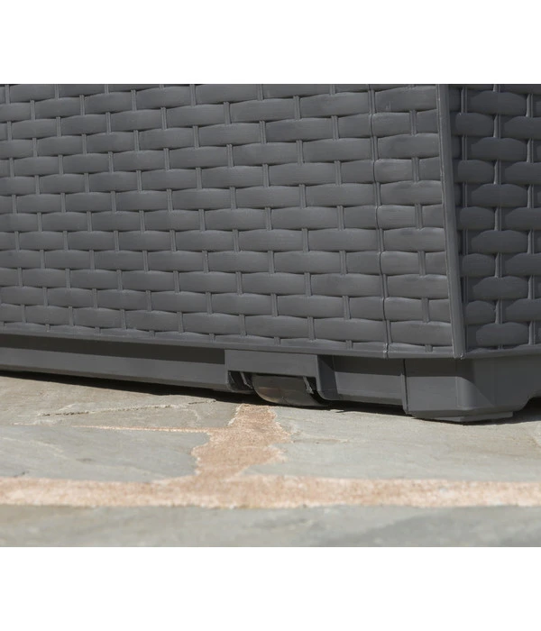 Keter Aufbewahrungsbox Capri, 305 Liter, Ca. B123/H57/T53,5 Cm 10 Keter Aufbewahrungsbox Capri, 305 Liter, Ca. B123/H57/T53,5 Cm – Bild 8