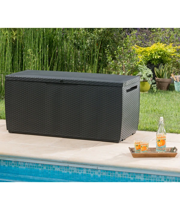 Keter Aufbewahrungsbox Capri, 305 Liter, Ca. B123/H57/T53,5 Cm 6 Keter Aufbewahrungsbox Capri, 305 Liter, Ca. B123/H57/T53,5 Cm – Bild 4