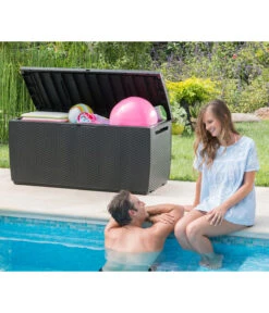 Keter Aufbewahrungsbox Capri, 305 Liter, Ca. B123/H57/T53,5 Cm 16 Keter Aufbewahrungsbox Capri, 305 Liter, Ca. B123/H57/T53,5 Cm -Garten Umfassend Geschäft 2190700 WE MO 003 KeterAufbewahrungsbox