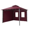 Tepro Seitenteilset Für Gartenpavillon Lehua Und Waya 2 Tepro Seitenteilset Für Gartenpavillon Lehua Und Waya -Garten Umfassend Geschäft 2191054 WE FS 001 SeitenteilsetLehuaWayaburgund 1