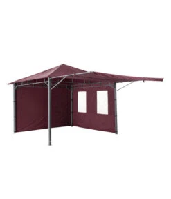Tepro Seitenteilset Für Gartenpavillon Lehua Und Waya -Garten Umfassend Geschäft 2191054 WE FS 005 SeitenteilsetLehuaWayaburgund 1