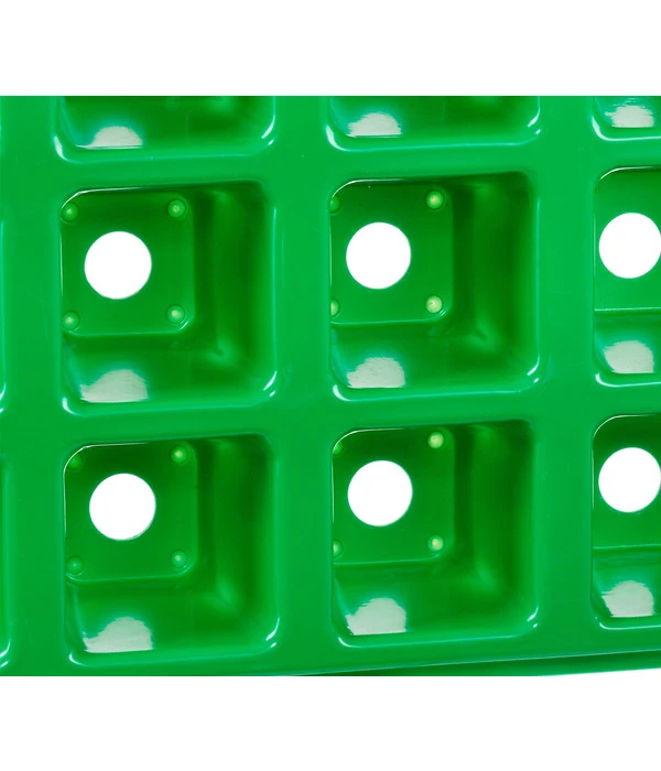 Romberg Anzuchttopfplatte, Eckig, 24 Töpfe 4 Romberg Anzuchttopfplatte, Eckig, 24 Töpfe – Bild 2