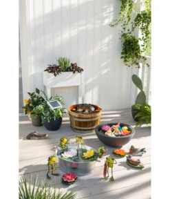 Holz-Weinfasskübel, Rund, Braun -Garten Umfassend Geschäft 2505824 WE MO HolzWeinfasskuebelHolzkuebelWeinkuebelHolzfasskuebelkuebel