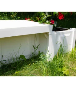 KHW Kunststoff-Gartenbank Berlin -Garten Umfassend Geschäft 2547339 WE DE 003 BankBerlinweiss