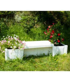 KHW Kunststoff-Gartenbank Berlin -Garten Umfassend Geschäft 2547339 WE MO 001 BankBerlinweiss