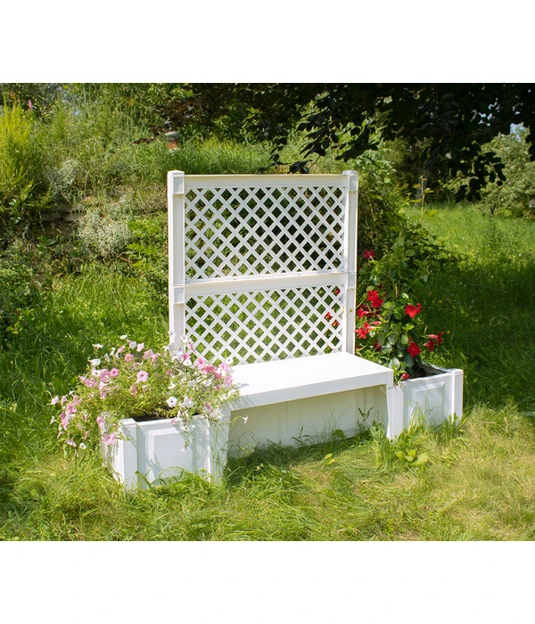 KHW Kunststoff-Gartenbank Kopenhagen 3 KHW Kunststoff-Gartenbank Kopenhagen