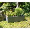 KHW Kunststoff-Pflanzkasten, 100 X 43 X 41 Cm -Garten Umfassend Geschäft 2549483 WE MO 001 Pflanzkasten100cmanthrazit