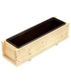 Dehner Holz-Blumenkasten, Rechteckig -Garten Umfassend Geschäft 272625 272633 272641 WE DE 001 HolzBlumenkastenrechteckigPflanzkastenKraeuterkastenBlumentopf