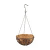 Dehner Gusseisen-Hängeampel Katalonien Mit Kokoseinlage, Rund, Rost, Ca. Ø30/H15 Cm