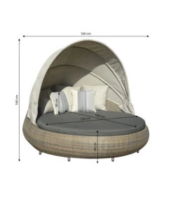 Dehner Sunlounger Florida, Ca. B160/H70/T220 Cm -Garten Umfassend Geschäft 2766806 WE BG 001 SunloungerFlorida