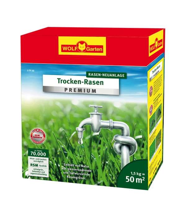 Wolf-Garten Trocken-Rasen Premium L-TP 3 Wolf-Garten Trocken-Rasen Premium L-TP
