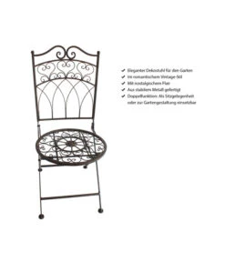 Metallstuhl Antik -Garten Umfassend Geschäft 3214798 WE IG 001 Metallstuhlantik
