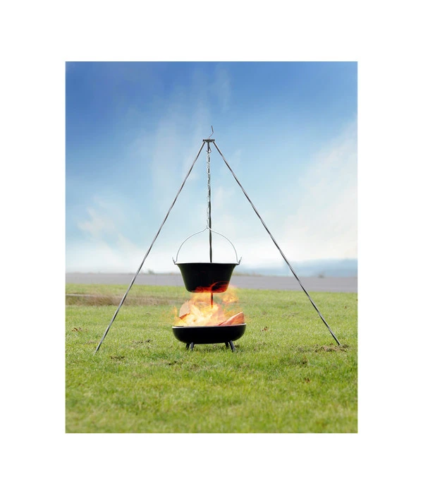 Rumo BBQ Dreibein, Schwarz Lackiert 3 Rumo BBQ Dreibein, Schwarz Lackiert