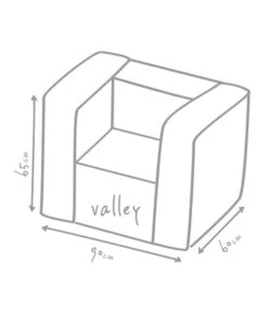 Outbag Outdoor-Sitzsack Valley Plus -Garten Umfassend Geschäft 3456324 WE DE 002 ValleyPlusAnthrazit