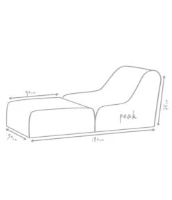 Outbag Outdoor-Sitzsack Peak Plus 7 Outbag Outdoor-Sitzsack Peak Plus -Garten Umfassend Geschäft 3470630 WE DE 002 PeakPlusRed