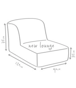 Outbag Outdoor-Sitzsack Newlounge Plus -Garten Umfassend Geschäft 3479755 WE DE 002 NewloungePlusRed