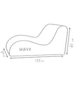 Outbag Outdoor-Sitzsack Wave Deluxe Skin -Garten Umfassend Geschäft 3502218 WE DE 002 WaveSkinKiesel