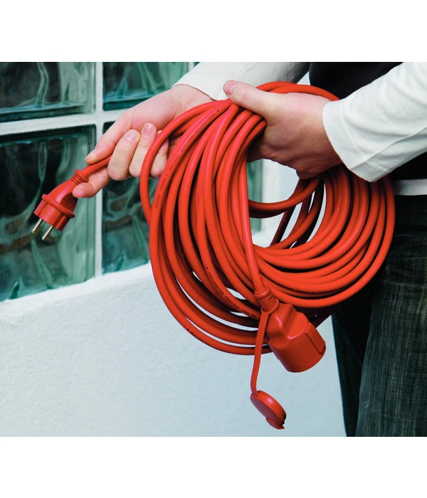 Verlängerungskabel, Rot, 25 M 4 Verlängerungskabel, Rot, 25 M – Bild 2