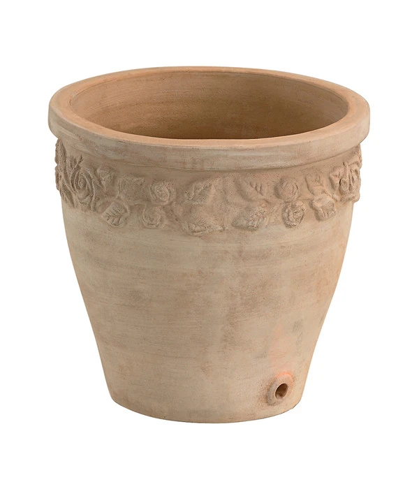 Dehner Terrakotta-Blumentopf Rose, Rund, Schoko-terrakotta 3 Dehner Terrakotta-Blumentopf Rose, Rund, Schoko-terrakotta