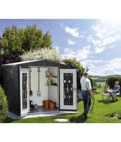 Biohort Gerätehaus Europa 3, Ca. B264/H203/T176 Cm -Garten Umfassend Geschäft 3661279 WE MO 002 BiohortgeraetehausEuropa3