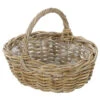 Van Der Leeden Rattan-Korb Mit Henkel, Oval, Braun -Garten Umfassend Geschäft 3679743 WE FS 001 Rattanhenkelkorb36x28x14cm