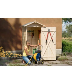 Weka Garten- Und Terrassenschrank 351, Ca. B108/H196/T105 Cm