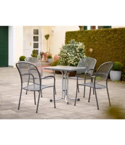 Sieger Boulevard-Klapptisch Mecalit®-PRO, Ca. B70/H72/T70 Cm -Garten Umfassend Geschäft 3885589 WE MO 001 Gruppecarlo