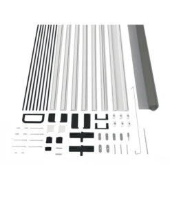 Hecht Fliegengitter Tür Master SlimPlus, Ca. B100/H210 Cm -Garten Umfassend Geschäft 4019972 WE DE 005 HechtBausatzTuerFliegengitterSlim100x210cmWeiss