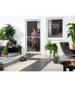 Hecht Fliegengitter Türbausatz Basic, Ca. B100/H210 Cm -Garten Umfassend Geschäft 4020061 4020079 4020087 WE MO 003 HechtTuerbausatzBasic