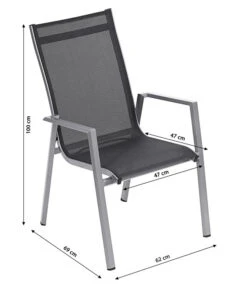 Dehner Stapelstuhl Macon -Garten Umfassend Geschäft 4030771 WE BG 001 StapelstuhlMacon