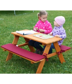 Habau Kinder Picknickbank, 89 X 79 X 50 Cm 7 Habau Kinder Picknickbank, 89 X 79 X 50 Cm -Garten Umfassend Geschäft 4031092 WE MO 002 Kinderpicknickbank