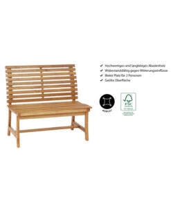 Dehner Akazienbank Paisley, 2-Sitzer -Garten Umfassend Geschäft 4069167 WE IG 001 AkazienbankPaisley