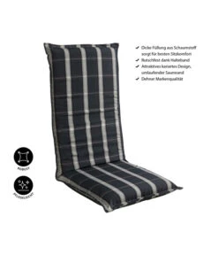 Dehner Hochlehnerpolster Lancy, Ca. B50/H8/T120 Cm -Garten Umfassend Geschäft 4093811 WE IG 001 HLPolsterLancyNEU