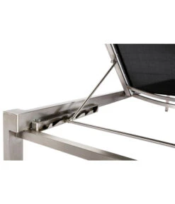 Best Rollliege Marbella, Edelstahl, Schwarz, Ca. B67/H33/T200 Cm 8 Best Rollliege Marbella, Edelstahl, Schwarz, Ca. B67/H33/T200 Cm -Garten Umfassend Geschäft 4109609 WE DE 001 BestRollliegeMarbellaEdelstahlSchwarz